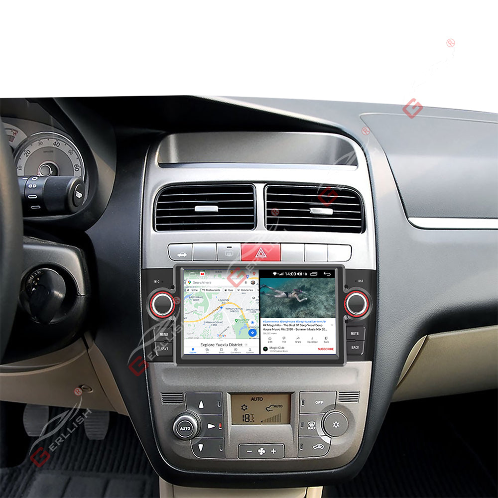 for Fiat Grande android Radio Multimedia Player GPS Navigation Carplay