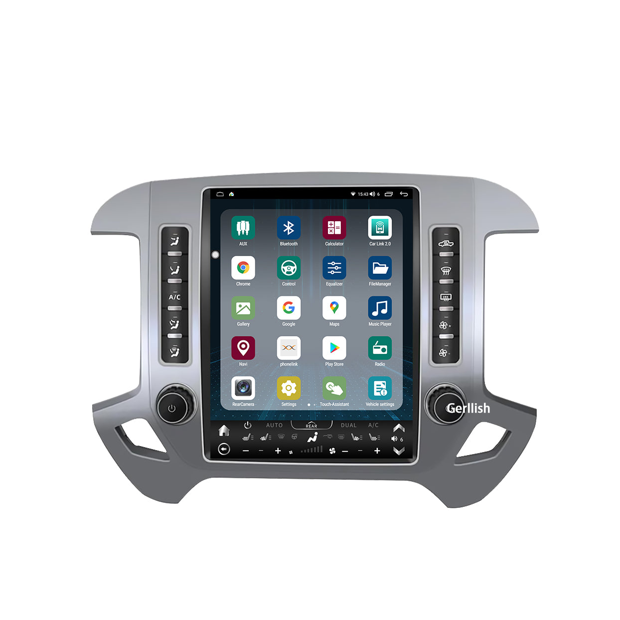 Android Player For Chevrolet Silverado GPS Radio Receiver