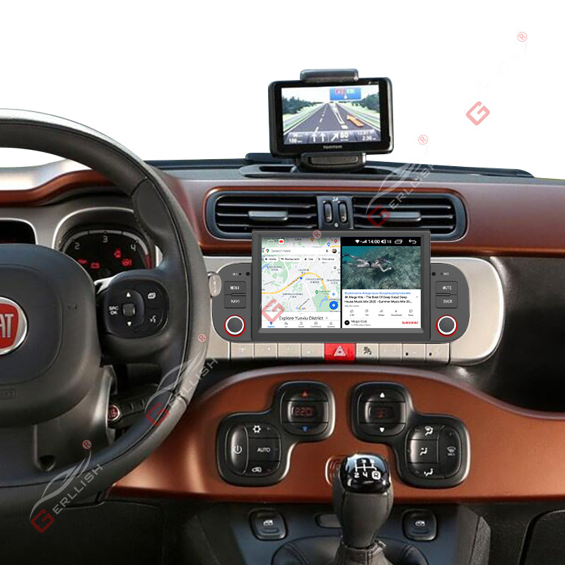 Android  Auto Radio for FIAT PANDA Car Multimedia Player