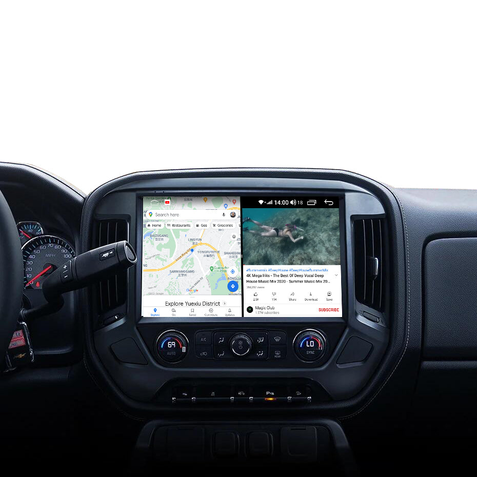 For Chevrolet Silverado Android Auto Multimedia Player