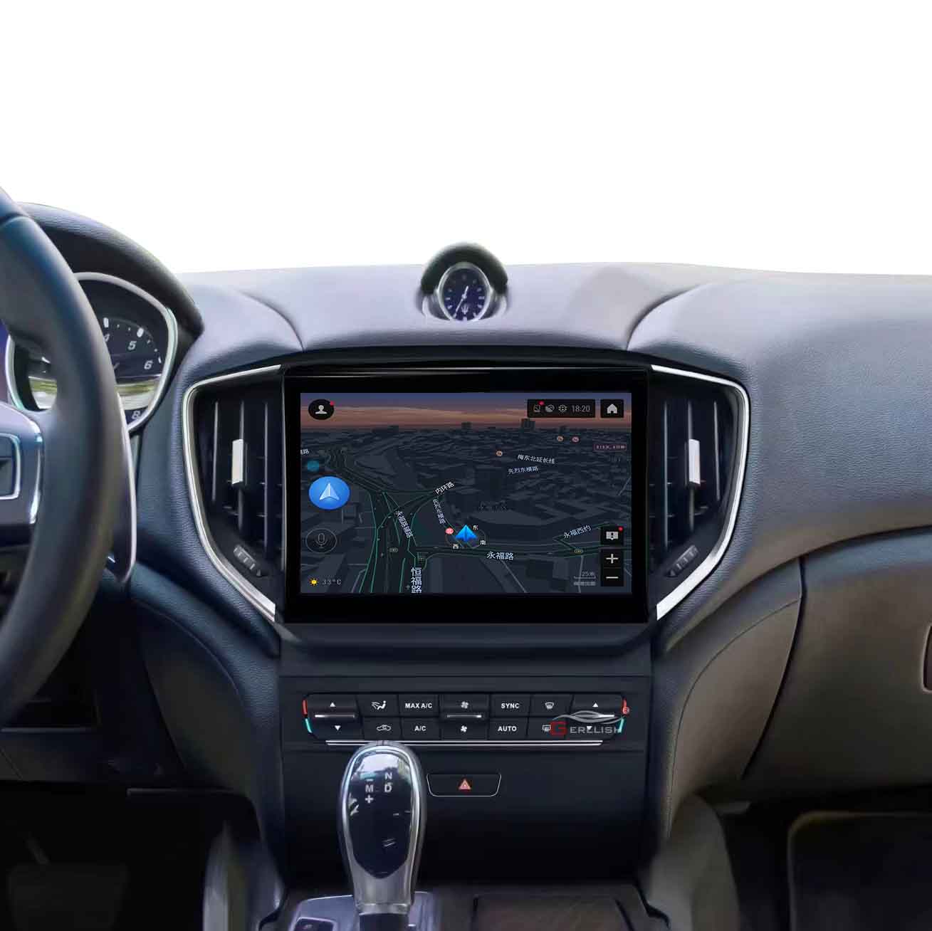 Qualcomm 10.26" Android Carplay Maserati Ghibli