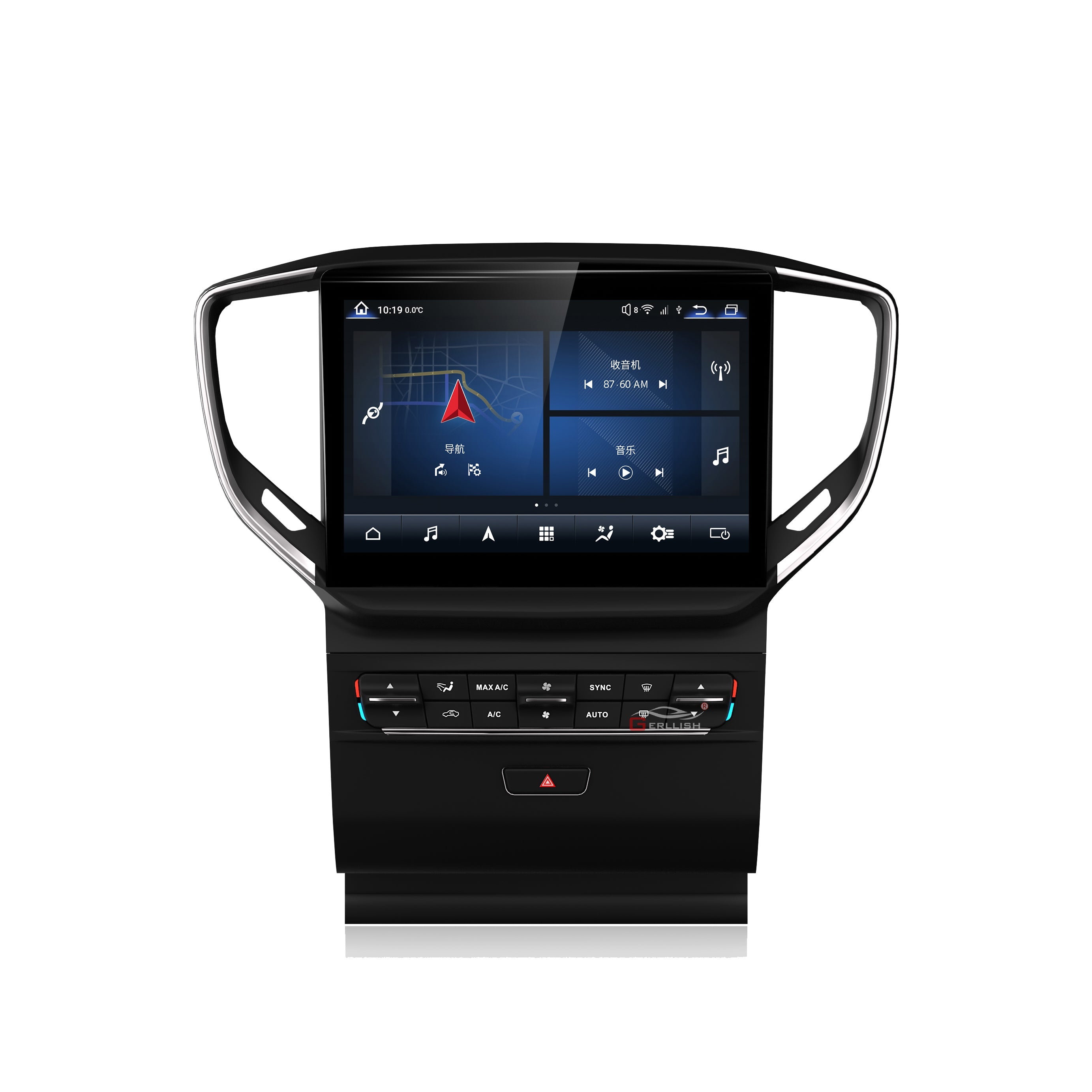 Qualcomm 10.26" Android Carplay Maserati Ghibli