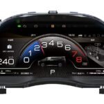12.3 Inch Digital Instrument Cluster for Toyota Alphard Vellfire AGH30 AGH35 2015-2023 Wireless CarPlay